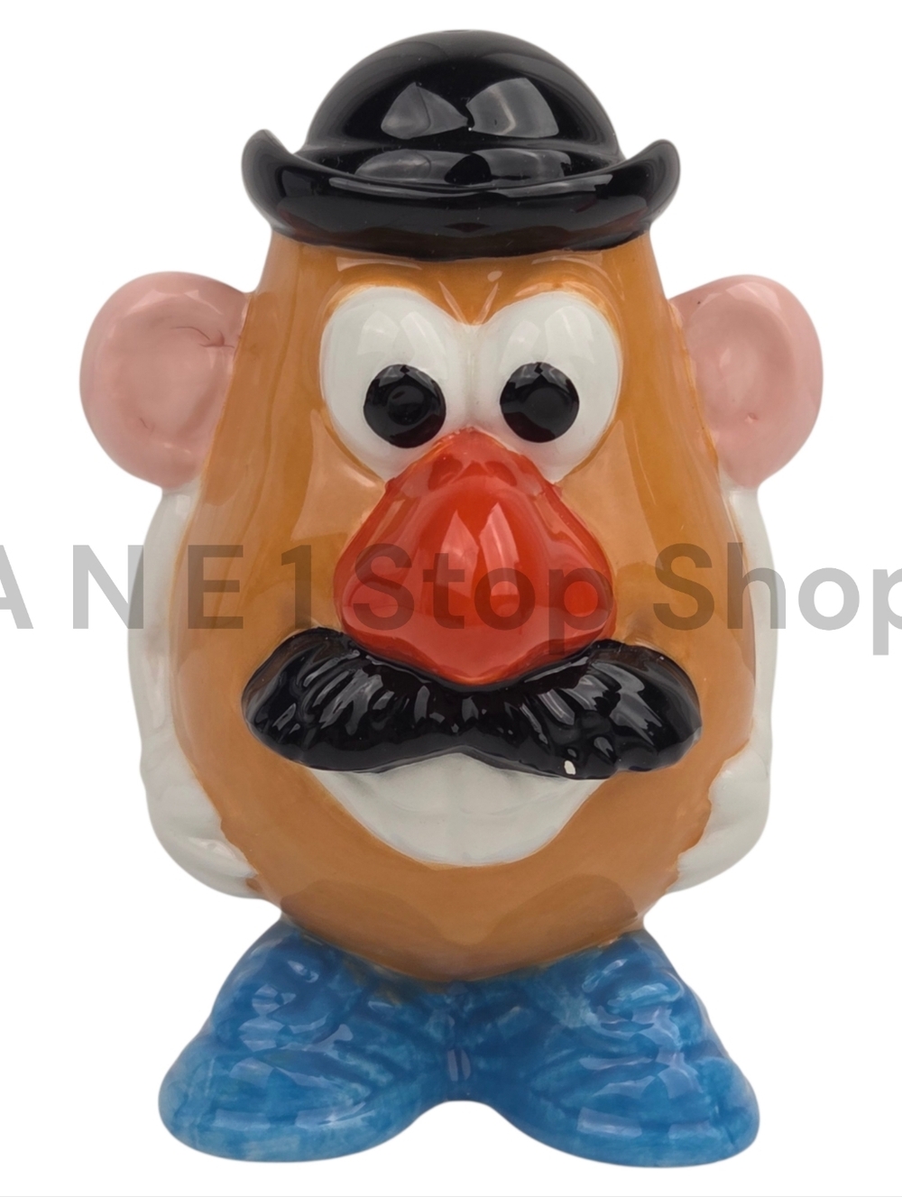 Mr Potato Head Ceramic Salt Shaker Vintage Toy Story Kitchen Decor 4.5"